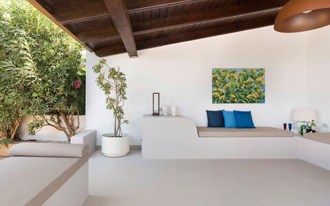 Cala Diletta: Interieur Ontwerp, Meubilair, Flooring, Verdieping, Muur, Bankstel, Hout, Plafond, Huis, Woonkamer