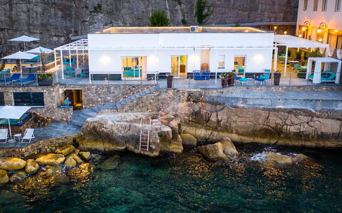 Villa Marina Grande: Kust, Zee, Restaurant, Baai, Toevlucht, Badplaats, Badplaats, Hotel, Headland