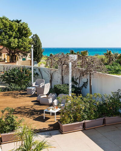 Ippocampo: Buitenmeubels, Tuin, Landscaping, Schaduw, Toevlucht, Eco Hotel, Stoel, Balkon