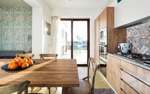 Villa Orietta: Meubilair, Flooring, Interieur Ontwerp, Verdieping, Hout, Keuken, Keuken En Eettafel, Kamer, Huis, Countertop