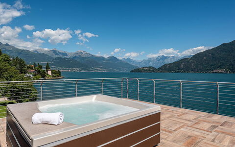 Villa Perla: Loodgieterswerkinrichting, Bad, Toevlucht, Zwembad, Schaduw, Jacuzzi, Hotel, Ontwerp