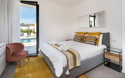 Villa la Isla: Appartement, Toevlucht, Hotel, Beits, Balkon, Bed, Slaapkamer