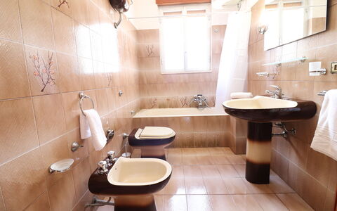 Isabel: Badkamer, Wastafel In De Badkamer, Loodgieterswerkinrichting, Wc Bril, Wastafel, Toilet, Interieur Ontwerp, Flooring, Kraan, Verdieping