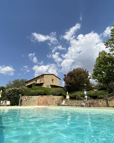 Terre di Giano Private Pool and View, Umbria: Zwembad, Hacienda, Toevlucht, Villa, Eco Hotel, Waterpartij, Backyard, Hotel, Badplaats, Thermae