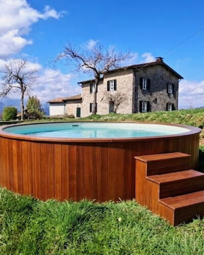 Il Colle di Tiglio: Zwembad, Beits, Tuin, Landscaping, Werf, Landgoed, Backyard, Waterpartij, Hardwood
