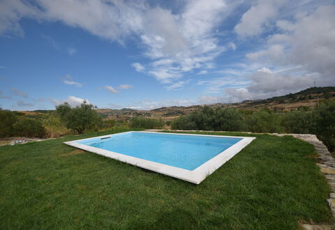 Villa Margi: Blauw, Zwembad