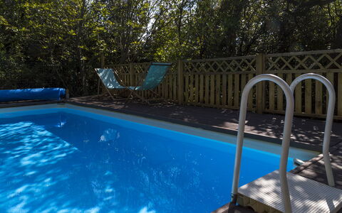 Villa Sole - Exclusive Villa al Conero con Piscina: Blauw, Zwembad, Samengesteld Materiaal, Vrije Tijd, Schaduw, Toevlucht, Eco Hotel, Hek, Backyard, Plastic