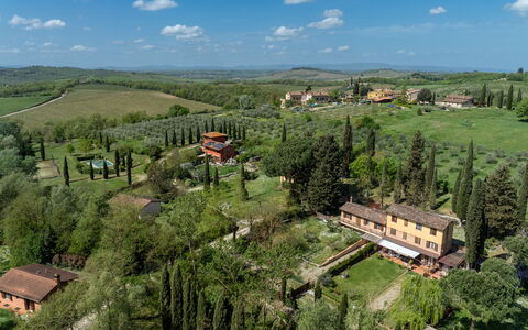 Civico108 Vacation Home, Pool, Castellina in Chian: Landgoed, Tuin, Plantage, Landscaping, Boerderij, Villa, Hacienda, Park, Herenhuis