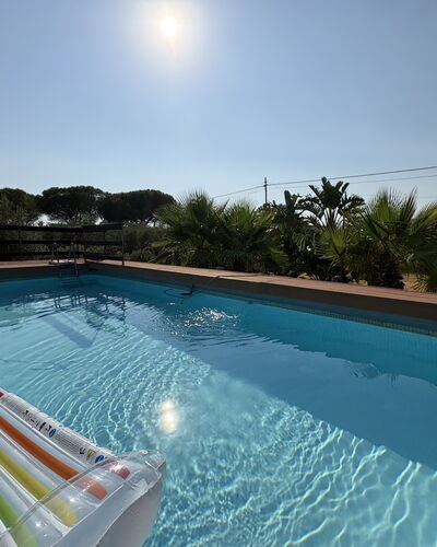 Villa Andrea: Blauw, Zwembad, Samengesteld Materiaal, Toevlucht, Eco Hotel, Schaduw, Hotel, Hacienda, Villa