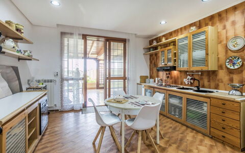 Villa Billona: Meubilair, Interieur Ontwerp, Flooring, Keuken, Verdieping, Hout, Cabinetry, Plafond, Kamer, Countertop