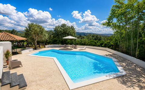 Villa Chiaramonte Gulfi: Blauw, Zwembad, Samengesteld Materiaal, Toevlucht, Eco Hotel, Ontwerp, Flagstone, Villa, Hotel, Buitenmeubels