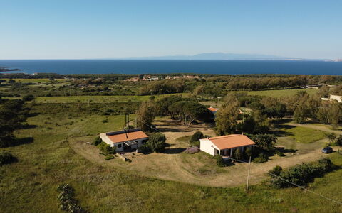 Baita Vignola: Landschap, Land Lot, Landelijk Gebied, Plain, Huis, Verblijf, Landgoed, Weide, Vogelperspectief, Dorp