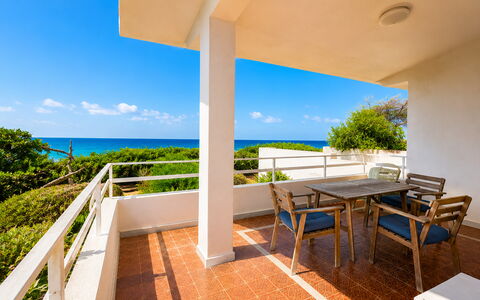 Punta Braccetto Fronte Mare: Zee, Buitenmeubels, Oceaan, Stoel, Tropen, Balkon, Eco Hotel, Toevlucht, Caribbean