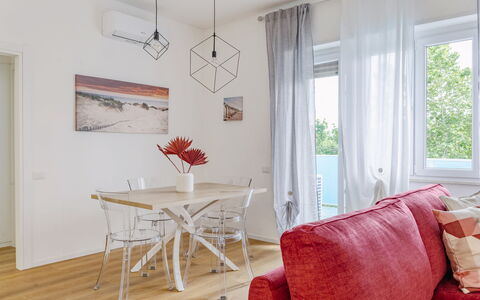 Suite Pineta: Meubilair, Interieur Ontwerp, Flooring, Verdieping, Hout, Tafel, Kamer, Plafond, Textiel, Woonkamer