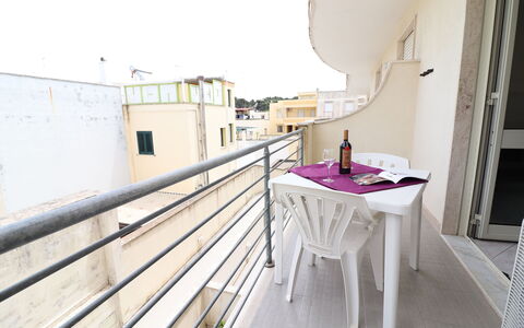 Marta: Appartement, Balkon, Condominium, Leuning, Hotel