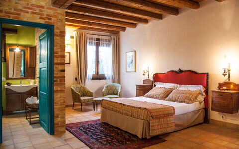 Casa Goel: Meubilair, Interieur Ontwerp, Muur, Flooring, Bed, Hout, Slaapkamer, Plafond, Verdieping, Kamer