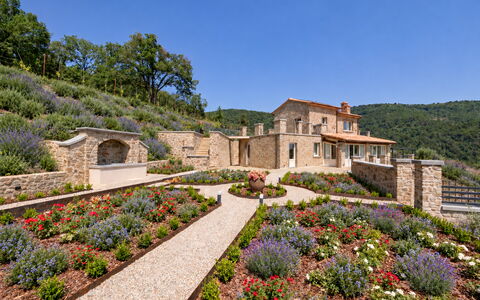 Villa Maddalena alla Guglielmesca: Bloem, Tuin, Struik, Plantengemeenschap, Groundcover, Landscaping, Botanische Tuin, Plantage, Wildflower