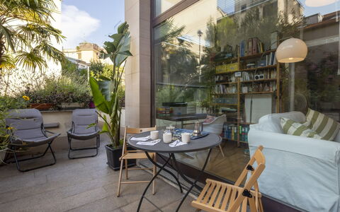 Nolo Garden Loft: Appartement, Architectuur, Woongebied, Condominium, Samengesteld Materiaal, Stedelijk Ontwerp, Balkon, Gemengd Gebruik, Schaduw