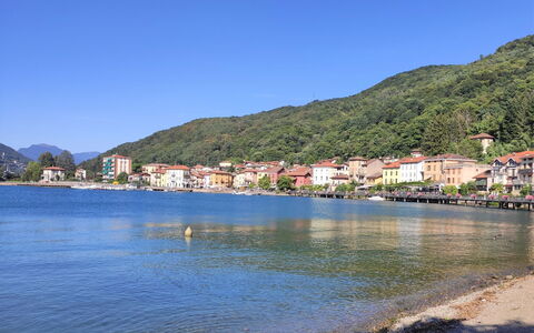 Boscolago: Zwemwater, Water, Zomer, Waterloop, Kust En Oceanic Landvormen, Bank, Heuvel, Kust, Meer, Kust