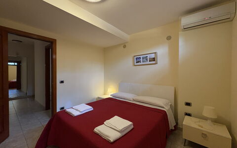 Villa Magda: Verdieping, Appartement, Hotel, Slaapkamer, Bed