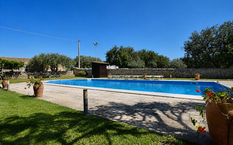 La Muraglia: Zwembad, Schaduw, Hacienda, Binnenplaats, Eco Hotel, Toevlucht, Backyard