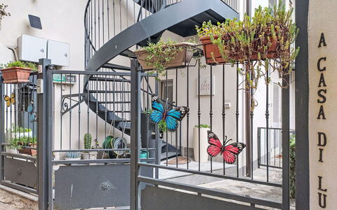 Colazza 100: Ijzer, Metaal, Leuning, Balkon, Glas, Baluster, Bloempot, Poort, Kamerplant, Hek