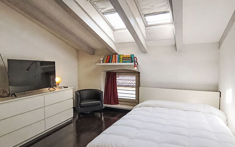 Le Falesie: Meubilair, Interieur Ontwerp, Slaapkamer, Plafond, Verdieping, Flooring, Bed, Huis, Appartement, Kamer