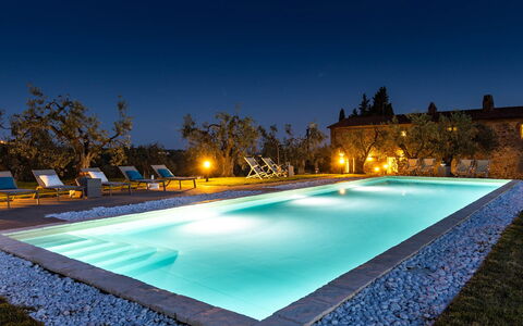 Villa Monnalisa 12: Zwembad, Blauw, Toevlucht, Samengesteld Materiaal, Landgoed, Thermae, Eco Hotel, Hacienda, Villa, Boerderij