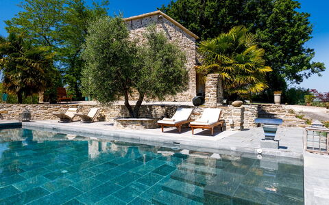 Il Castellaccio 8: Blauw, Zwembad, Waterpartij, Flagstone, Toevlucht, Eco Hotel, Villa