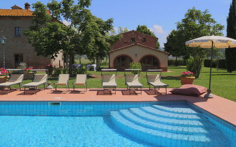 Le Caselle 26: Landgoed, Hacienda, Zwembad, Villa, Toevlucht, Binnenplaats, Boerderij, Werf, Herenhuis, Hotel