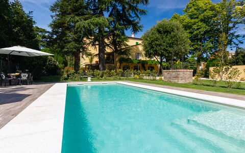 La Casa di Nanì 8: Zwembad, Toevlucht, Eco Hotel, Buitenmeubels, Schaduw, Thermae, Landgoed, Hacienda, Landscaping, Tuin