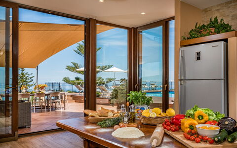 Villa Provenza 12+4: Meubilair, Tafel, Keuken En Eettafel, Stoel, Toevlucht, Zee, Beits, Eco Hotel, Hardwood, Oceaan