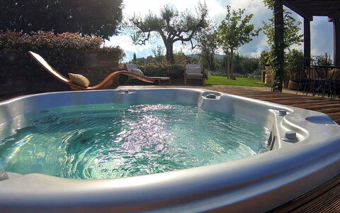 Casale Bella Vita 8+4: Loodgieterswerkinrichting, Bad, Zwembad, Vrije Tijd, Jacuzzi, Samengesteld Materiaal, Toevlucht, Waterpartij, Eco Hotel