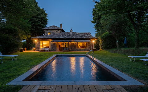 Casale dei Tigli 8: Zwembad, Huis, Landgoed, Huis, Verblijf, Boerderij, Tuin, Toevlucht, Backyard, Eco Hotel