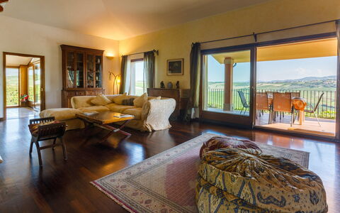 Villa California 6: Meubilair, Stoel, Bankstel, Houten Vloer, Beits, Woonkamer, Eco Hotel, Hardwood, Toevlucht