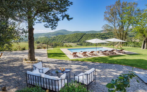 Casale Tavernelle 6: Heuvel, Berg, Landschap, Bergketen, Heuvel Station, Vallei, Weide, Ridge, Landscaping, Alpen