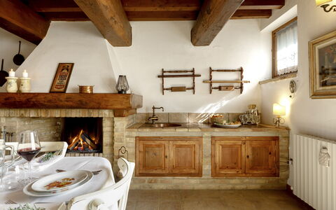 Casatorre 6+2: Interieur Ontwerp, Hout, Meubilair, Flooring, Plafond, Keuken, Kamer, Verlichting, Huis, Verdieping