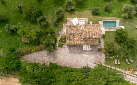 Casatorre 6+2: Landelijk Gebied, Huis, Landgoed, Verblijf, Luchtfotografie, Vogelperspectief, Dorp, Landscaping, Boerderij, Zwembad