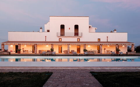 Masseria Samali 14+4: Schemer, Zwembad, Villa, Avond, Hacienda, Hotel, Toevlucht