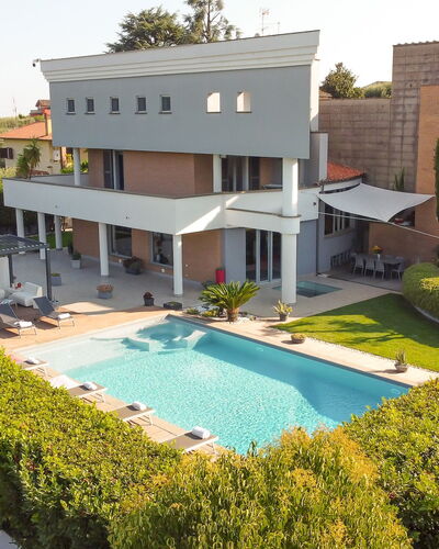Villa Tiberio 6+2: Zwembad, Woongebied, Toevlucht, Stedelijk Ontwerp, Huis, Landgoed, Eco Hotel, Hacienda, Villa, Landscaping