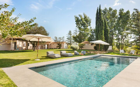 Casale Rondinella 6+2: Boom, Zwembad, Tuin, Land Lot, Landscaping, Schaduw, Toevlucht, Gazon, Landgoed, Eco Hotel