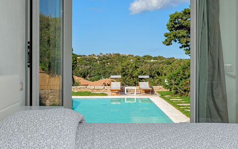Villa la Maddalena 6+2: Zwembad, Toevlucht, Eco Hotel, Hotel, Villa, Slaapkamer, Bed, Linens, Penthouse, Boutique Hotel