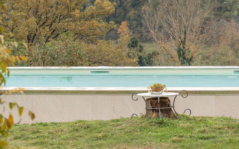Casale delle Farfalle 12: Zwembad, Schaduw, Tuin, Landscaping, Backyard, Buitenmeubels, Eco Hotel, Toevlucht, Waterpartij, Hacienda