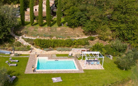 Casalina 8: Zwembad, Landschap, Vrije Tijd, Toevlucht, Tuin, Landgoed, Eco Hotel, Thermae, Landscaping, Backyard
