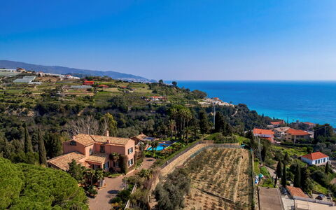 Villa la Cicaliera 10: Blauw, Zee, Kust, Horizon, Kust En Oceanic Landvormen, Oceaan, Kust, Tropen, Strand