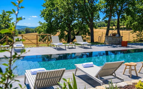 Dimora dei Sogni 7+1: Zwembad, Buitenmeubels, Ligstoel, Meubilair, Toevlucht, Stoel, Eco Hotel, Tuin, Landgoed, Schaduw