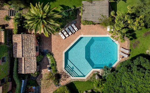Linera 10: Zwembad, Toevlucht, Eco Hotel, Paraplu, Hacienda, Landgoed, Villa, Schaduw, Ligstoel, Thermae