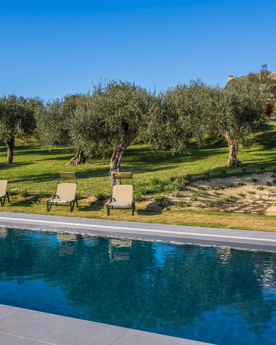 Casa Eugenia 8: Blauw, Zwembad, Tuin, Landgoed, Landscaping, Villa, Hacienda