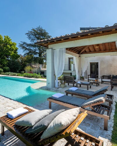 Villa Corte Sant'Anna 6+2: Zwembad, Meubilair, Toevlucht, Buitenmeubels, Huis, Landgoed, Waterpartij, Schaduw, Hacienda, Villa