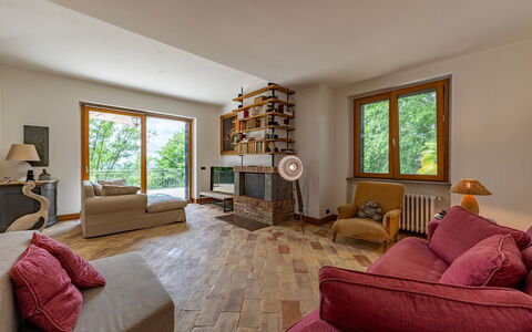 Villa Il Ritiro 8: Meubilair, Interieur Ontwerp, Flooring, Hout, Kamer, Verdieping, Plafond, Woonkamer, Bankstel, Hardwood